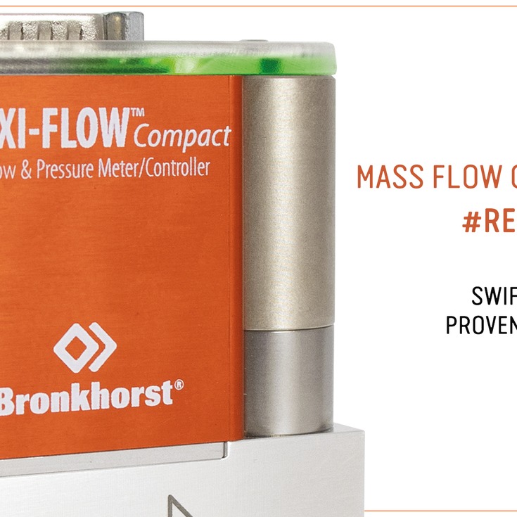 Bronkhorst FLEXI-FLOW Compact : Mass Flow Control #REDEFINED